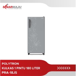 Kulkas 1 Pintu Polytron 180 liter PRA-18JS