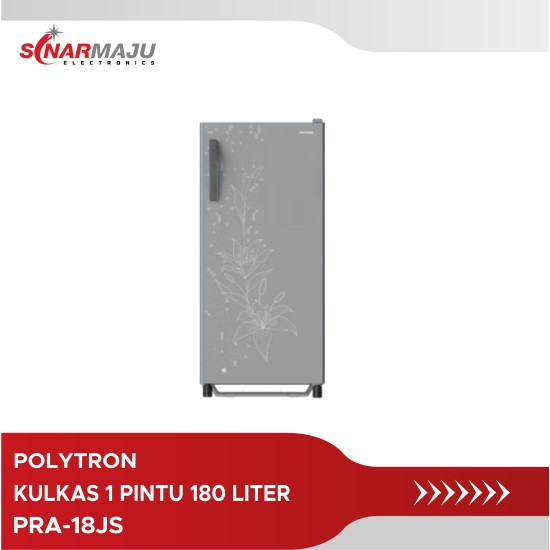 Kulkas 1 Pintu Polytron 180 liter PRA-18JS