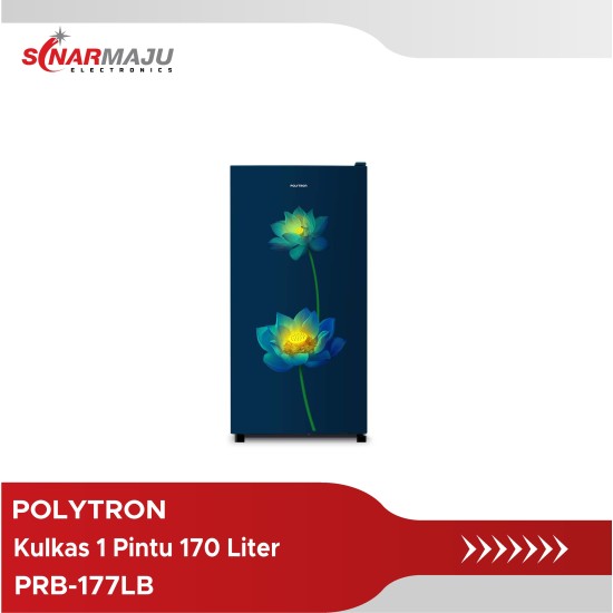 Kulkas 1 Pintu Polytron 170 Liter PRB-177LB