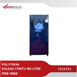 Kulkas 1 Pintu Polytron 180 liter PRB-186B