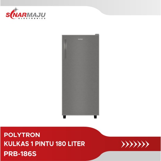 Kulkas 1 Pintu Polytron 180 Liter PRB-186S