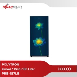 Kulkas 1 Pintu Polytron 180 Liter PRB-187LB