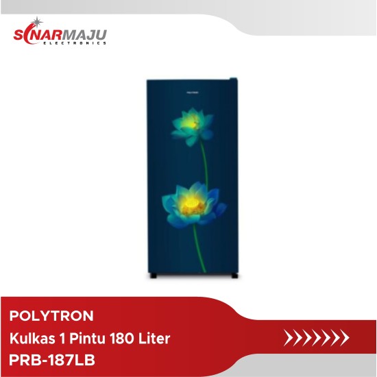 Kulkas 1 Pintu Polytron 180 Liter PRB-187LB