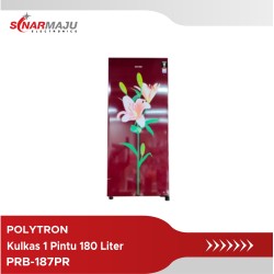 Kulkas 1 Pintu Polytron 180 Liter PRB-187PR