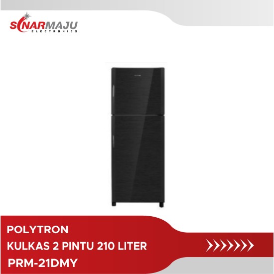 Kulkas 2 Pintu Polytron 210 liter PRM-21DMY