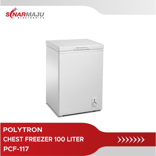 Chest Freezer 100 Liter Polytron PCF-117