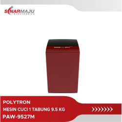 Mesin Cuci 1 Tabung Top Loading 9.5 Kg Polytron PAW-9527M