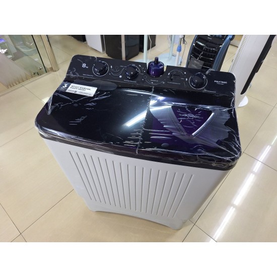Mesin Cuci 2 Tabung Polytron 9Kg PWM-9081 Mesin Cuci 2 Tabung Polytron 9Kg PWM-9081