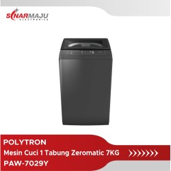 Mesin Cuci 1 Tabung polytron 7 KG Top Loading PAW 7029Y