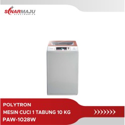 Mesin Cuci 1 Tabung Polytron Top Loading 10 Kg PAW-1028W