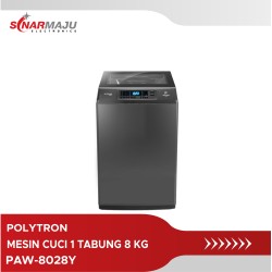 Mesin Cuci 1 Tabung Polytron Top Loading 8 Kg PAW-8028Y