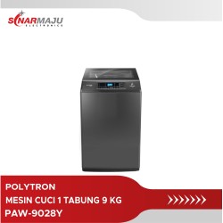 Mesin Cuci 1 Tabung Polytron Top Loading 9 Kg PAW-9028Y