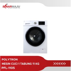 Mesin Cuci 1 Tabung Polytron 11 Kg Front Loading PFL-1105