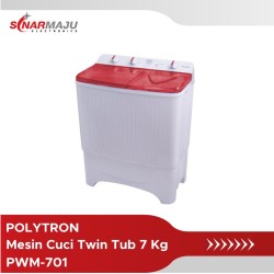 Mesin Cuci 2 Tabung Polytron 7 Kg Twin Tub PWM-701