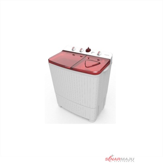 Mesin Cuci 2 Tabung Polytron 8 Kg Twin Tub PWM-801B/R