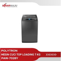 Mesin Cuci 1 Tabung Polytron Top Loading 7 Kg PAW-7028Y