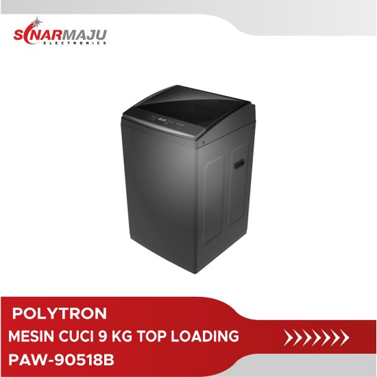Mesin Cuci 1 Tabung Polytron 9 Kg Top Loading PAW-90518