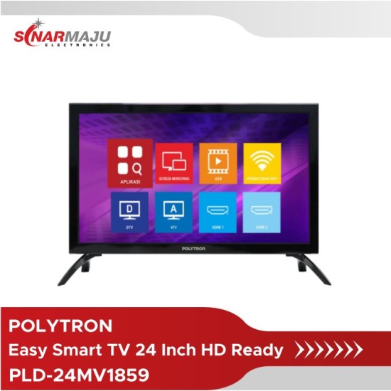 LED TV 24 Inch Easy Smart Polytron HD Ready PLD-24MV1859