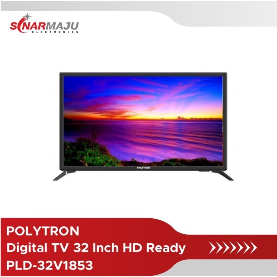 LED TV 32 Inch Polytron HD Ready Digital TV PLD-32V1853