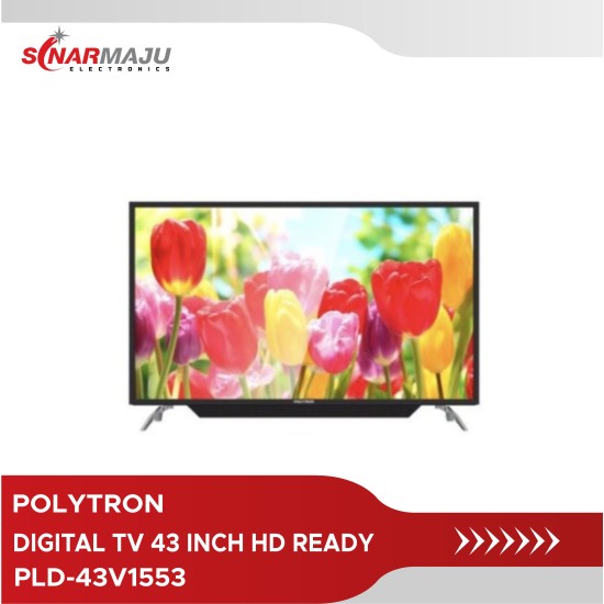 Digital TV 43 Inch Polytron HD Ready PLD-43V1553 Digital TV 43 Inch Polytron HD Ready PLD-43V1553