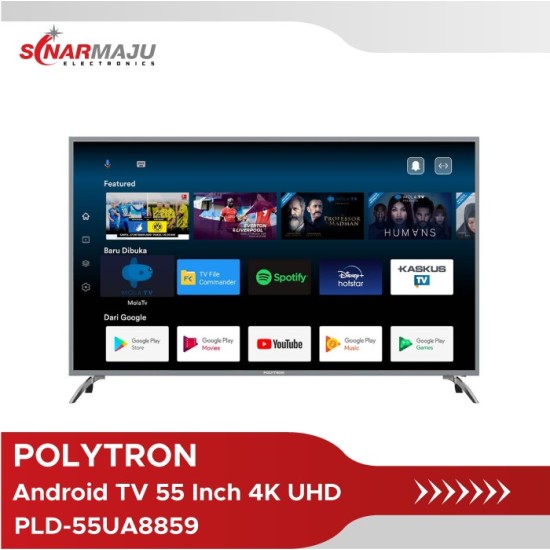 LED TV 55 Inch Polytron 4K UHD Android TV PLD-55UA8859 LED TV 55 Inch Polytron 4K UHD Android TV PLD-55UA8859