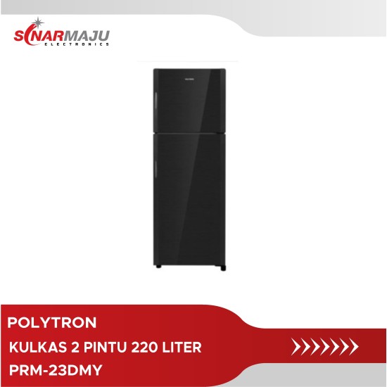 Kulkas 2 Pintu Polytron 220 liter PRM-23DMY