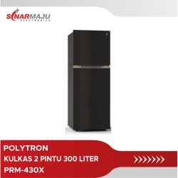 Kulkas 2 Pintu Polytron 300 Liter PRM-430X