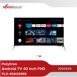 LED TV 40 Inch Polytron FHD Ready Android TV PLD-40AG5959