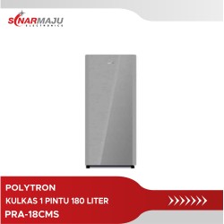 Kulkas 1 Pintu Polytron 180 liter PRA-18CMS