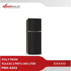 Kulkas 2 Pintu Polytron 300 Liter PRM-430X