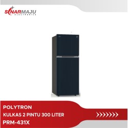 Kulkas 2 Pintu Polytron 300 Liter PRM-431Q/S/X