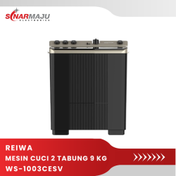Mesin Cuci 2 Tabung 9 Kg Reiwa Twin Tub WS-1003CESV