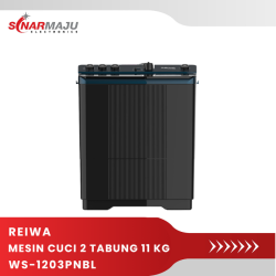 Mesin Cuci 2 Tabung 11 Kg Reiwa twintub WS-1203PNBL