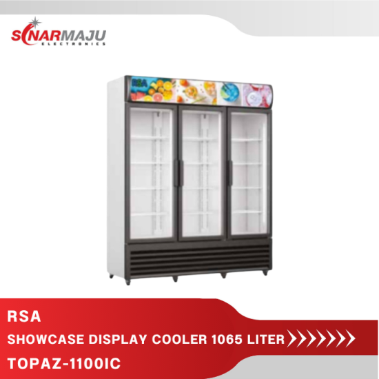 Showcase Display Cooler 1065 Liter RSA TOPAZ-1100IC
