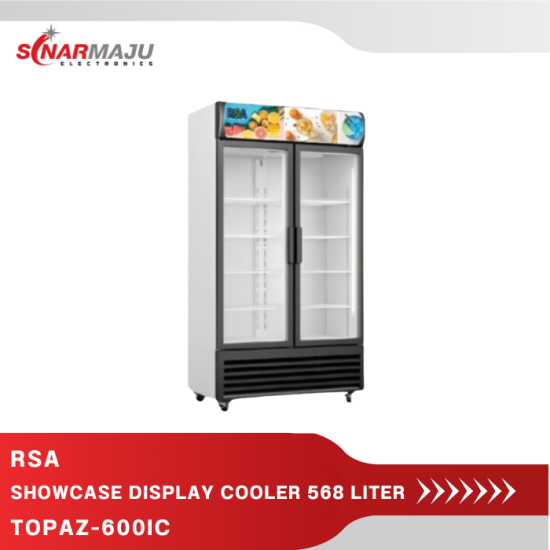 Showcase Display Cooler 568 Liter RSA TOPAZ-600IC
