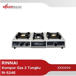 Kompor Gas 2 Tungku Rinnai RI-524E