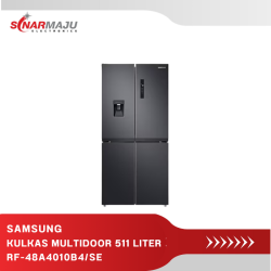 KULKAS SIDE BY SIDE SAMSUNG REFRIGERATOR 511 LITER RF-48A4010B4/SE