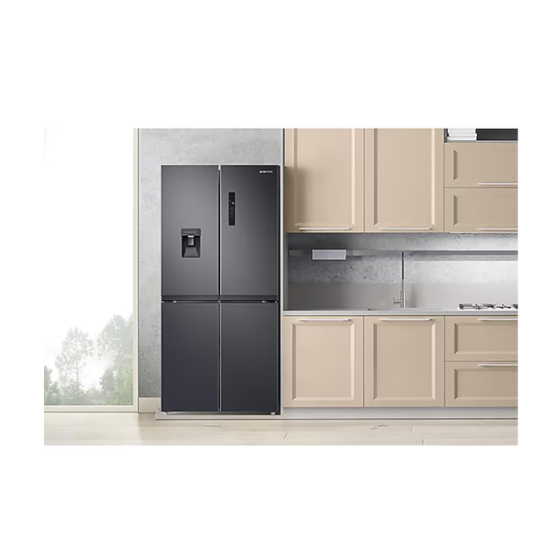 KULKAS SIDE BY SIDE SAMSUNG REFRIGERATOR 511 LITER RF-48A4010B4/SE