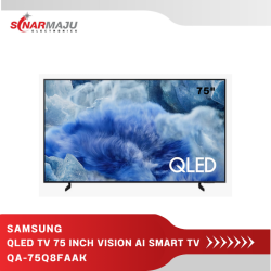 QLED TV 75 INCH SAMSUNG VISION AI SMART 4K UHD QA-75Q8FAAK