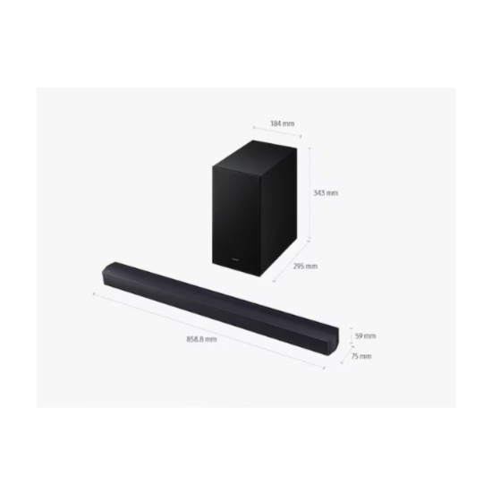 Speaker Soundbar Samsung B- SERIES 2.1 CH Subwoofer HW-B450F