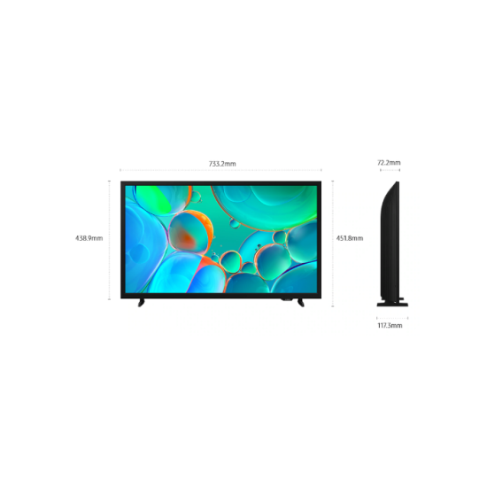 LED TV 32 INCH SAMSUNG SMART TV 2025 UA-32HE50EFKLXD