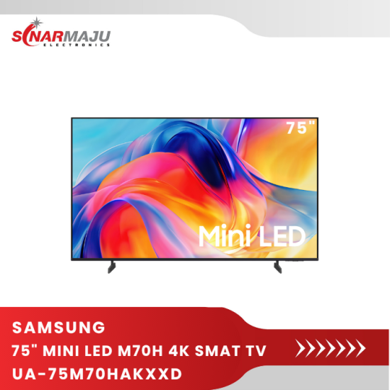 75" Mini LED M70H 4K Samsung Vision AI Smart TV (2026) UA-75M70HAKXXD
