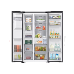 Kulkas Side By Side Bespoke AI 660 Liter RS-70F65KNFSE