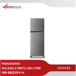 Kulkas 2 Pintu Panasonic 210 Liter NR-BB210V-H