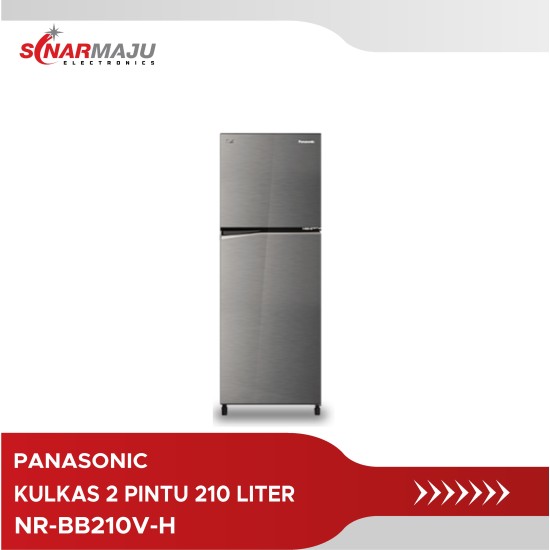 Kulkas 2 Pintu Panasonic 210 Liter Prime Fresh NR-BB210V-H