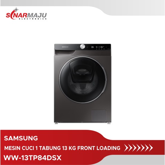 Mesin Cuci 1 Tabung Samsung 13 Kg Front Loading WW-13TP84DSX