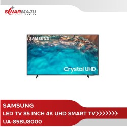 LED TV 85 Inch Samsung 4K UHD Smart TV UA-85BU8000
