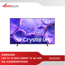 Led TV 43 Inch Samsung Crystal 4K UHD Tyzen Os (2025) UA-43U8000FKXXD