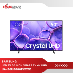 Led TV 50 Inch Samsung Crystal 4K UHD Tyzen Os (2025) UA-50U8000FKXXD