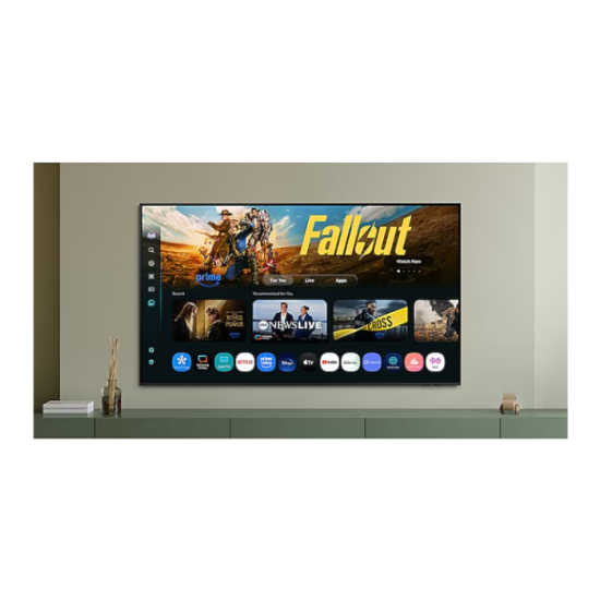 Led TV 75 Inch Samsung Crystal 4K UHD Tyzen Os (2025) UA-75U8000FKXXD